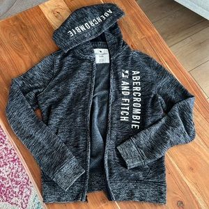 Abercrombie boys youth large hoodie jacket
